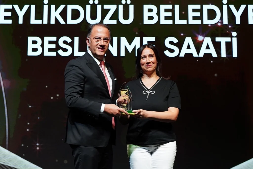 İstanbul Beylikdüzü’nde ‘Beslenme Saati’ ödül getirdi