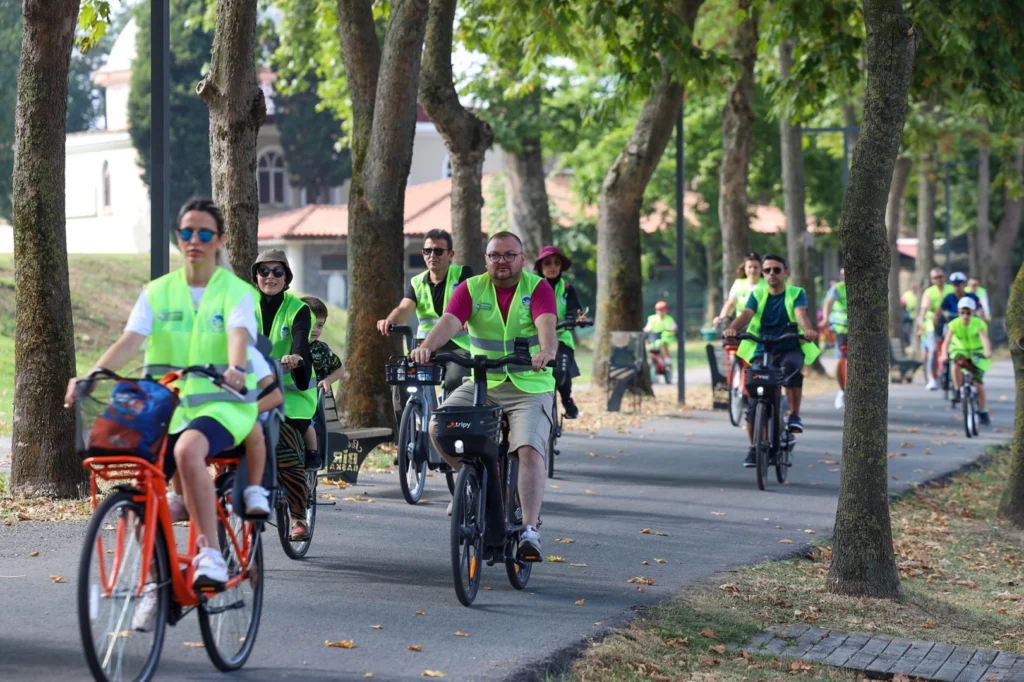 Sakarya’da sportif Pazar buluşması… Pedallar dostluğa döndü