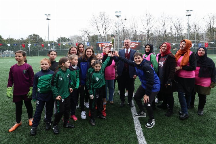 Kocaeli’de Kadınlar Günü maçını dostluk kazandı