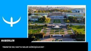 TBMM’de bu hafta neler görüşülecek?