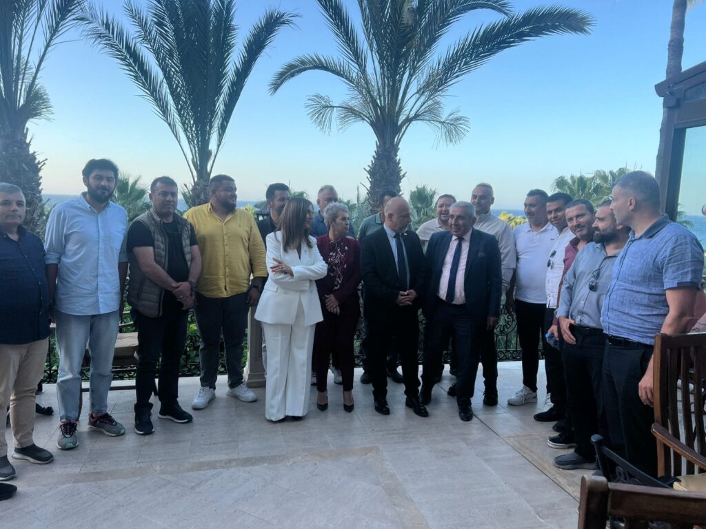 Alanya Yenilikçi İş İnsanları Derneği Üyeleri Kıbrıs’taki Temaslarına Devam Ediyor