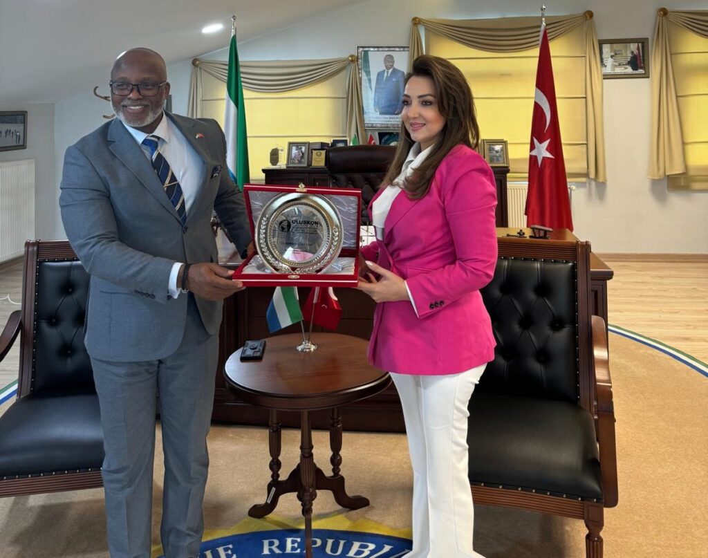 ULUSKON’dan Sierra Leone’nin Türkiye’deki İlk Büyükelçisi’ne ziyaret