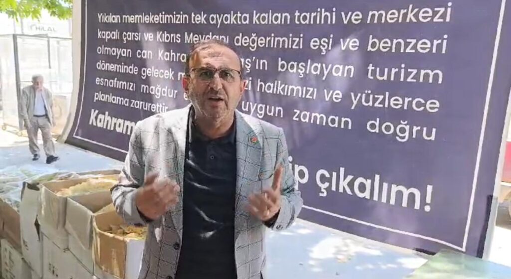 KAHRAMANMARAŞ TA SAĞLAM BİNALARIN YIKILMASINA İTİRAZIMIZ VAR