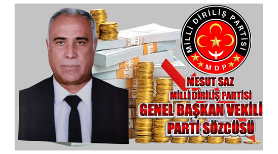 Milli Diriliş Partisi Sözcüsü Mesut Saz’ın Basın Açıklaması