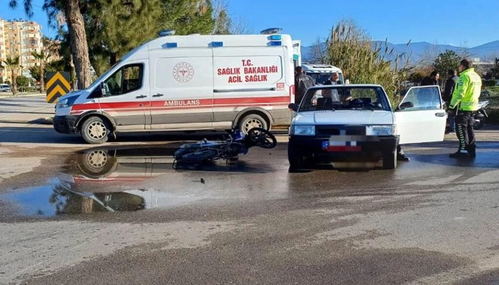 Antalya Kumluca’da trafik kazası: 1 yaralı – Birlik Haber Ajansı