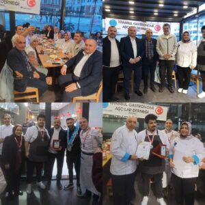 İSTANBUL GASTRONOMİ AŞÇILAR DERNEĞİ VE SARBİ LEZZET DÜNYASI KATKILARIYLA DÜZENLENEN İFTAR YEMEĞİ.