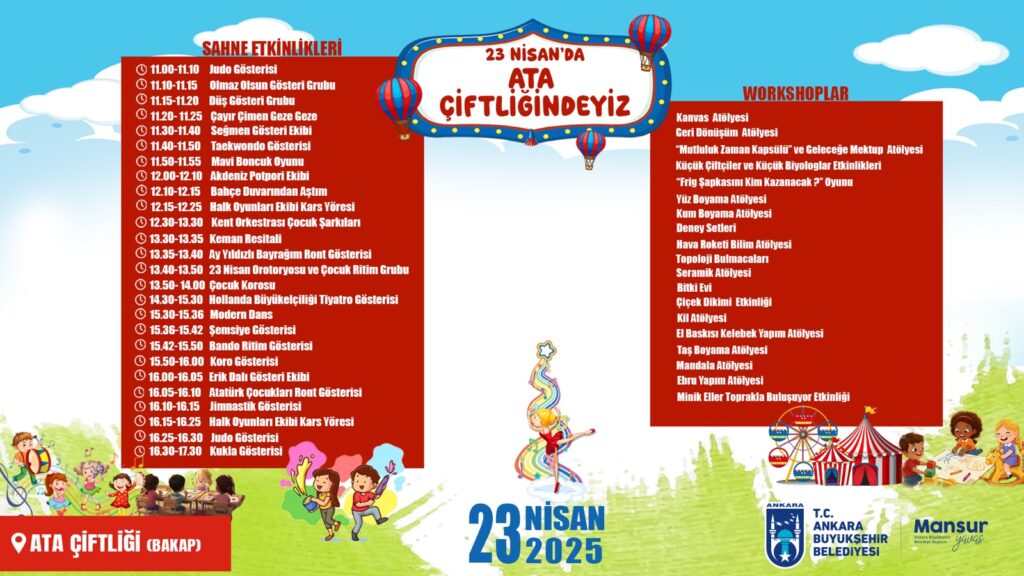 ANKARA GENÇLİK PARKI’NDA SANAT ŞÖLENİ
