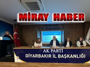 AK Parti Diyarbakır İl Başkanlığında Tanıtım Ve Medya Başkanları Birim Toplantısı  Gerçekleştirildi.