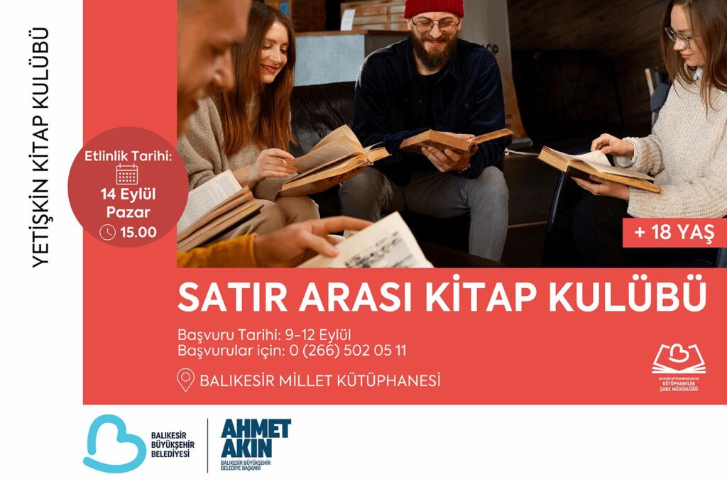Okuma Kültürünü Artırmayı Hedefleyen Yetişkinlere Okuma Deneyimi Yaşatacak