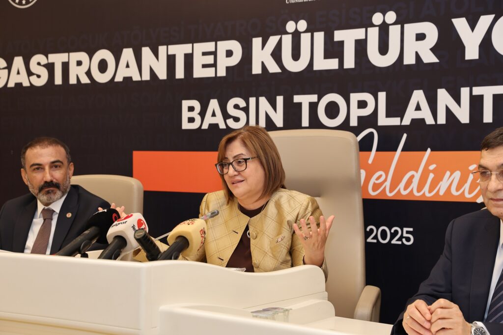 GASTRONOMİ ŞEHRİ GAZİANTEP, EKONOMİ VE HUZURUN KAPISINI AÇIYOR