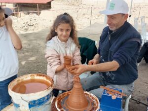 Çocuklar, tarih ve kültürle buluşuyor