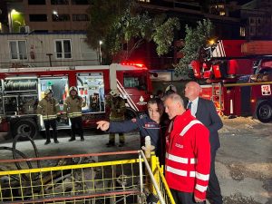 KABATAŞ METRO ÇALIŞMA SIRASIN DA  ŞANTİYE KAZASI YAŞANDI