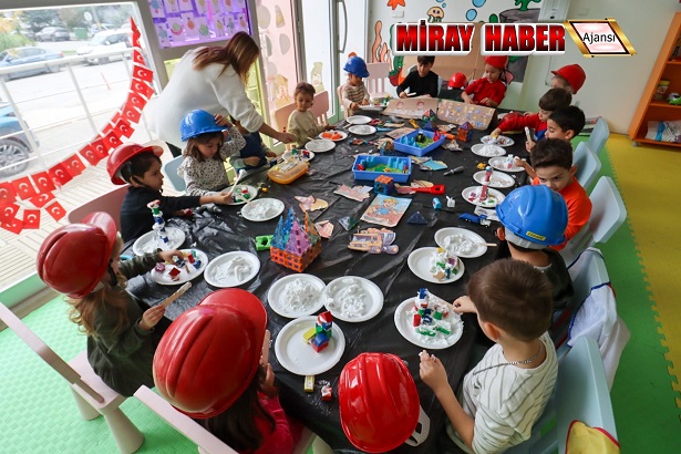 Çocukların Erken Yaşta Öğrenmesine katkı Sunmak için Okul Öncesi Atölye