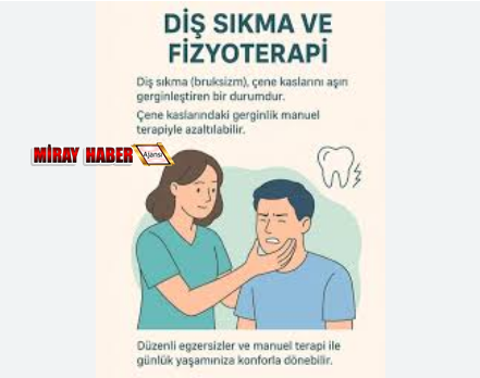 Stres diş sıkmayı artırır, diş sıkma da kişinin stresini besler!
