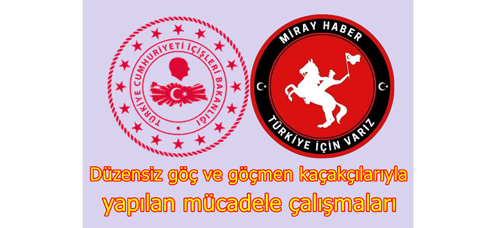 Düzensiz göç ve göçmen kaçakçılarıyla yapılan mücadele çalışmaları