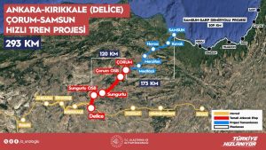 TCDD:Ankara–Samsun Arası Yolculuk Süresi Yaklaşık 2,5 Saate Düşecek