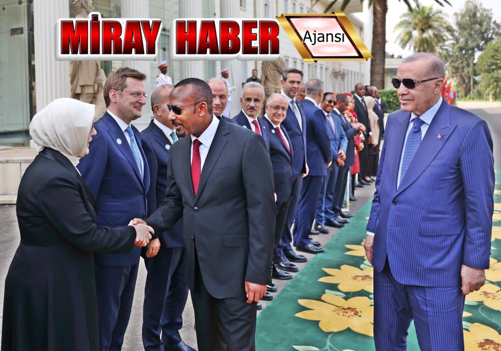 Cumhurbaşkanı Recep Tayyip Erdoğan üzere gerçekleştirdiği Etiyopya ziyareti