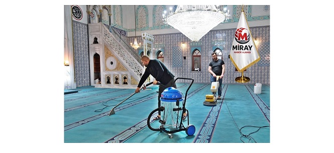 YALOVA ALTINOVA’DA CAMİLER DE  RAMAZAN HAZIRLIK GENEL TEMİZLİK