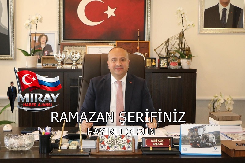 YALOVA ÇINARCIK BELEDİYE BAŞKANI AVNİ KURT RAMAZAN ŞERİFİ MESAJI