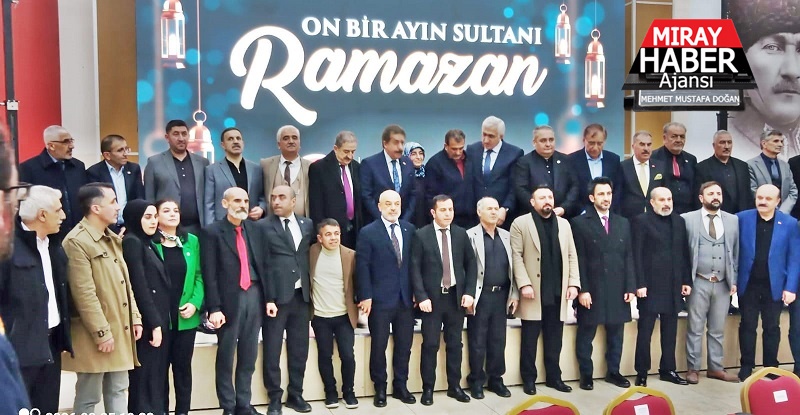 ERZURUMLULAR FEDERASYONU VE ESAV VAKFI RAMAZAN’DA İFTAR  SOFRASINDA BULUŞTU.
