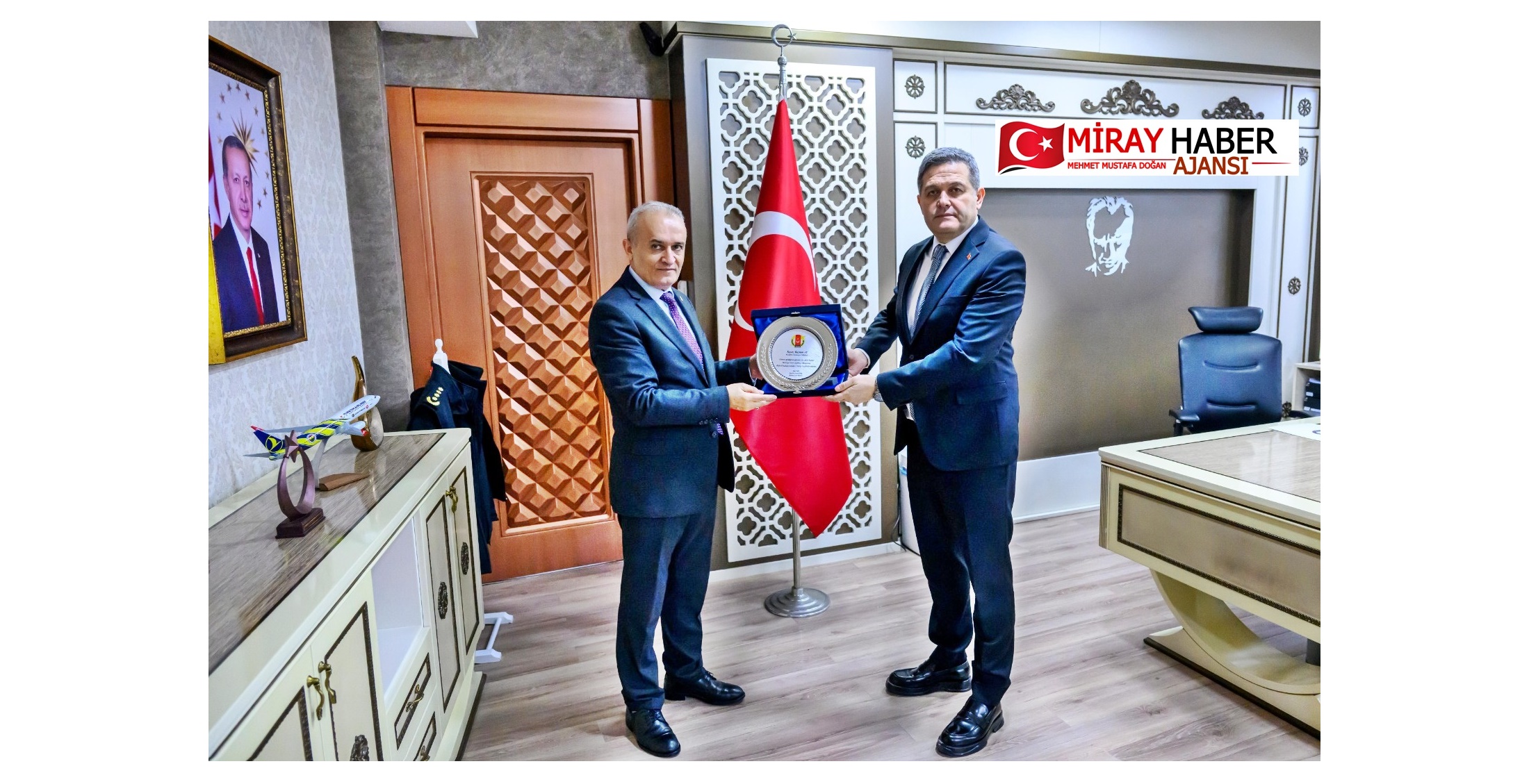 Başkan Dağ: “Emniyet Müdürümüz Kayhan Ay’ın Çalışmalarını Takdir Ediyoruz