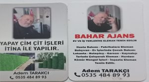 Yapay Çim Çit işler itinayla ile Yapılır.