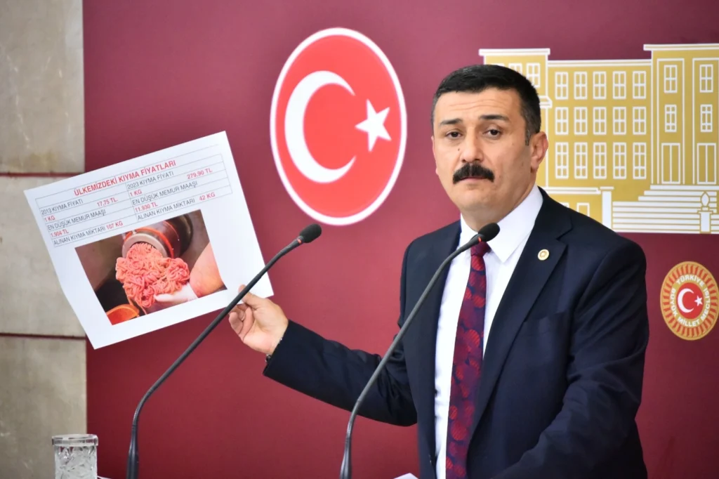 Üretici çiftçinin sesini TBMM’ye taşıdı